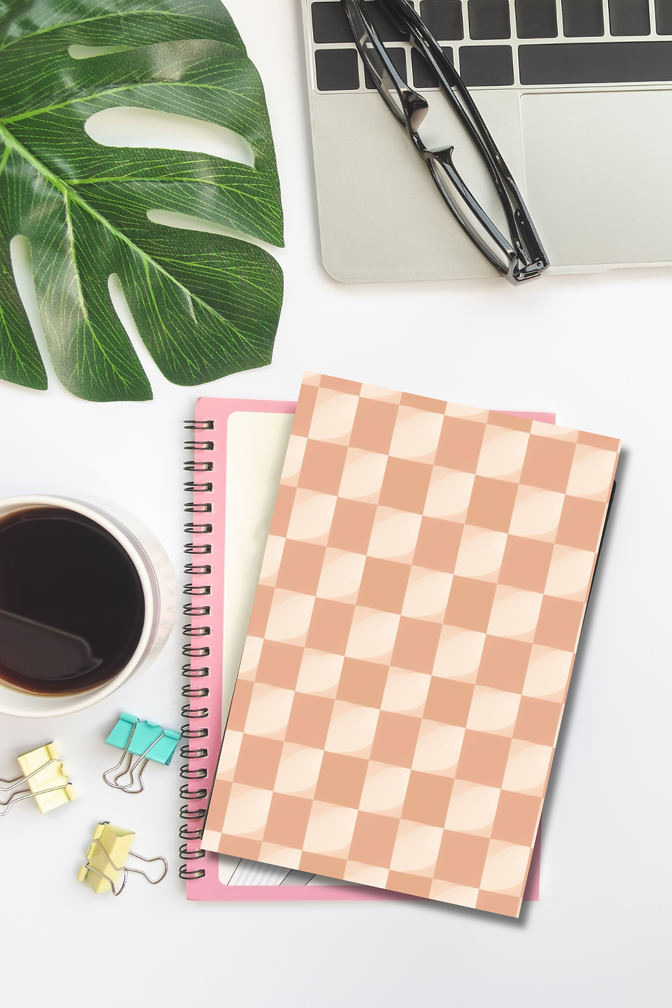 Thumbnail: Checkerboard Bullet Journal | Dot Grid Notebook