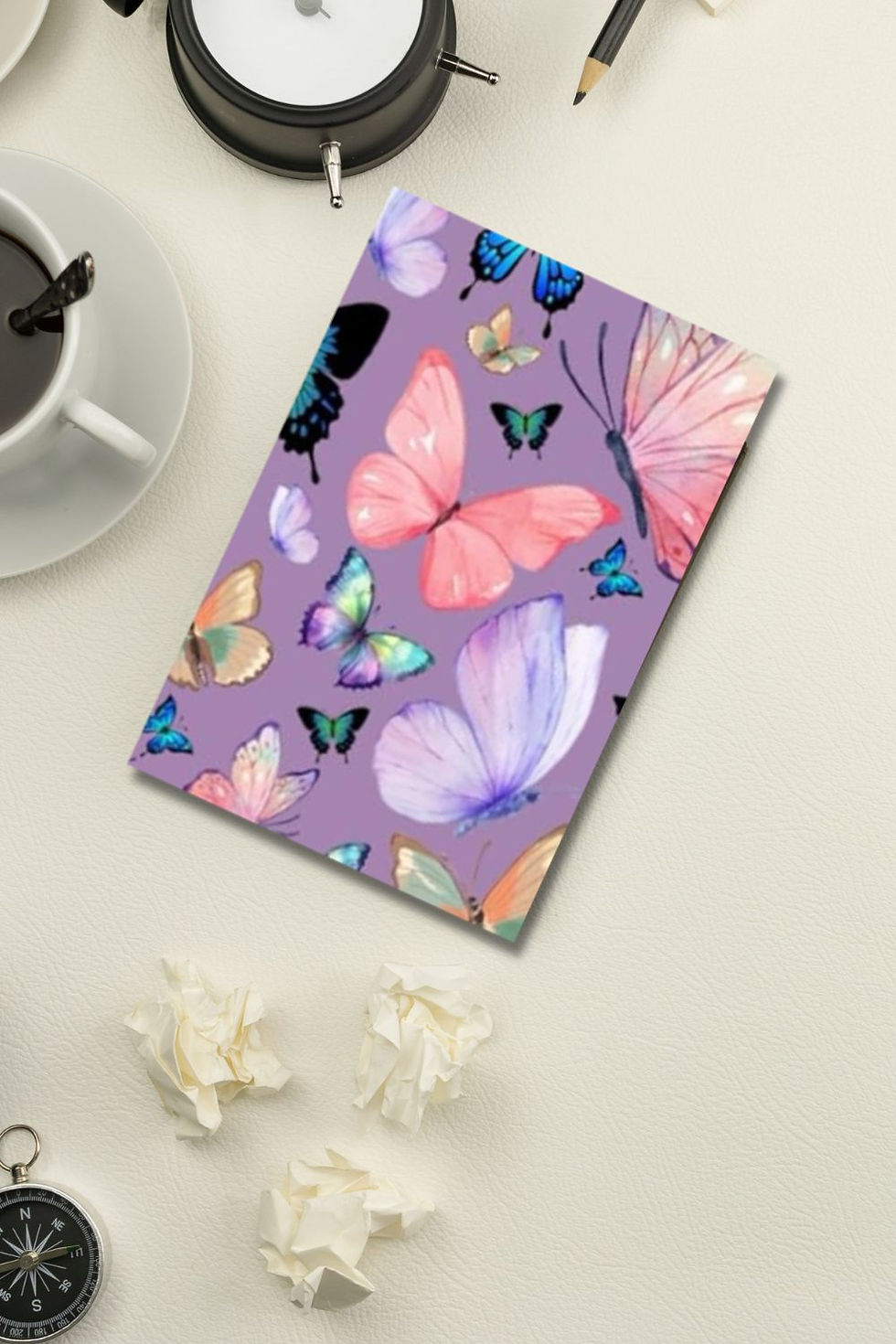 Thumbnail: Watercolor Butterfly Journal | Lined Notebook for Writing & Reflection