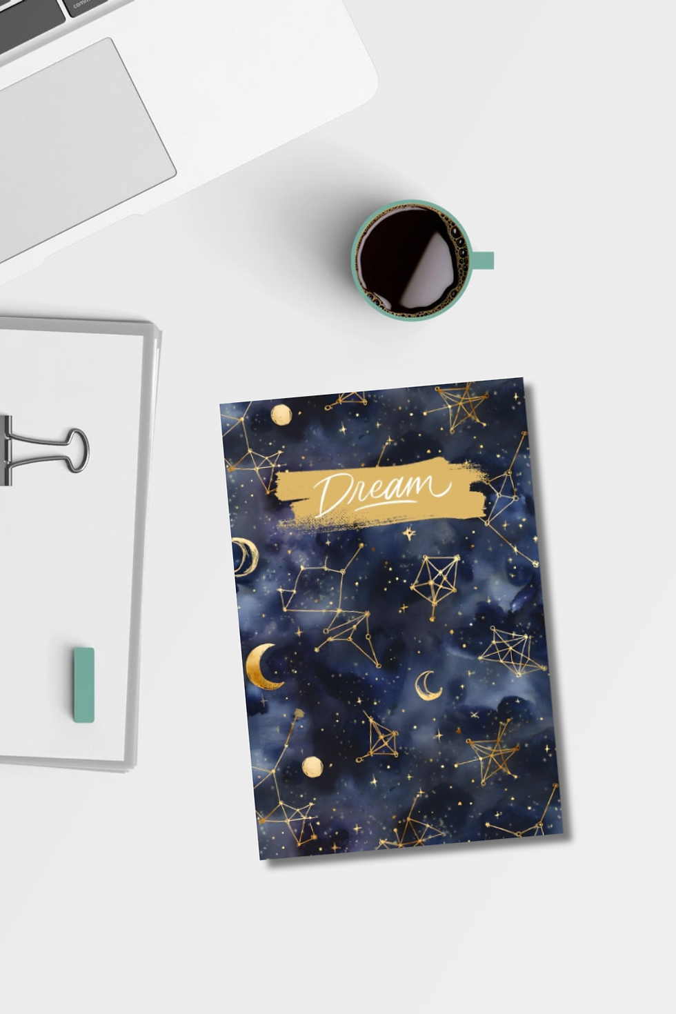 Thumbnail: Golden Constellations Dream Journal | Guided Dream Diary