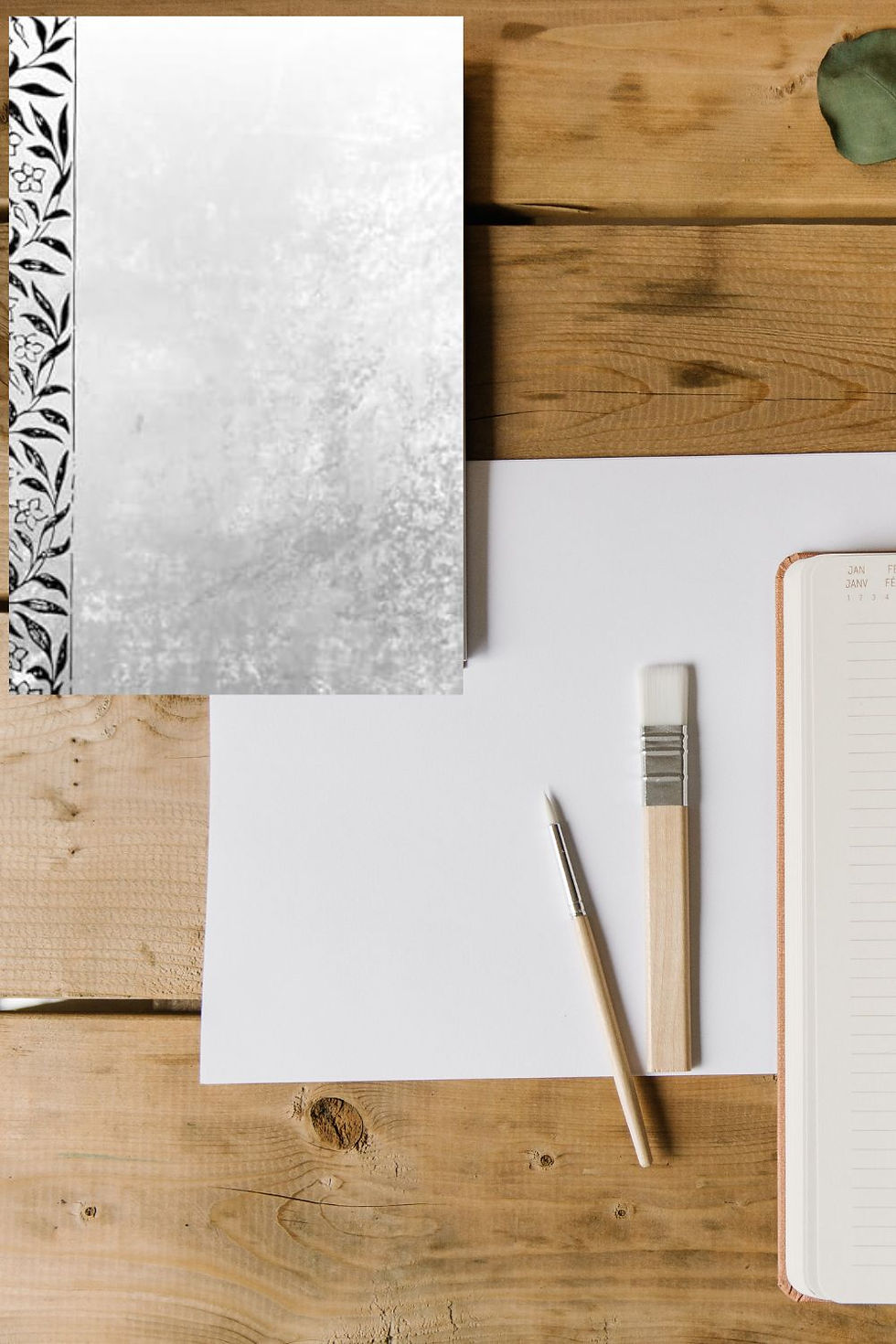 Thumbnail: Grey Spine Bullet Journal | Dot Grid Notebook