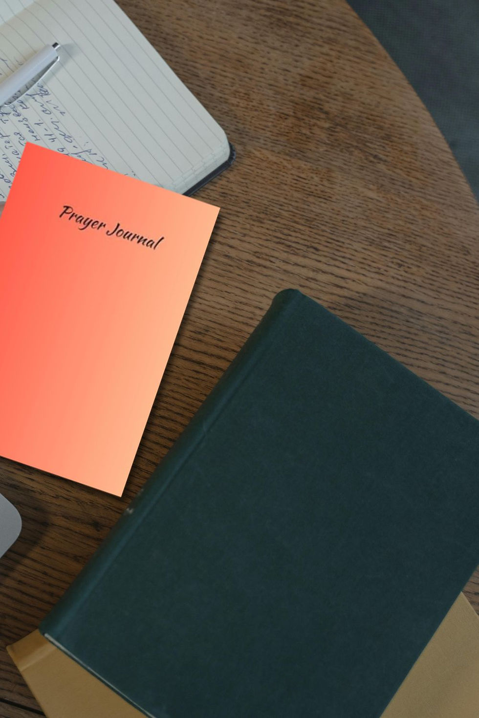 Thumbnail: Orange Ombre Prayer Journal | Guided Christian Journal