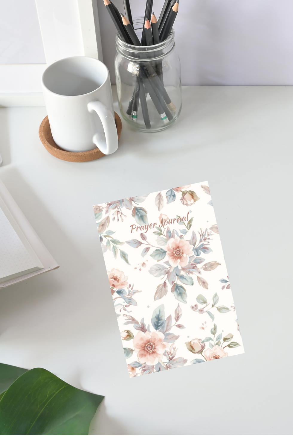 Thumbnail: Watercolor Floral Prayer Journal | Guided Christian Notebook