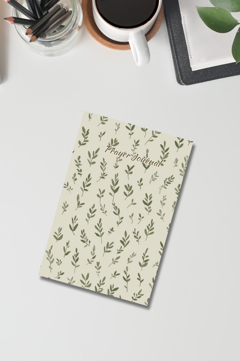 Foliage Prayer Journal | Guided Christian Notebook