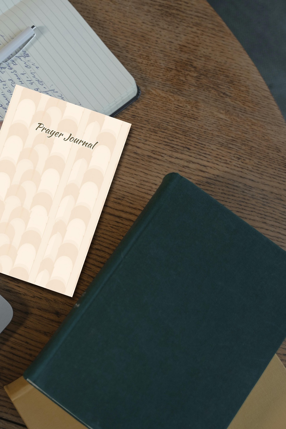 Thumbnail: Neutral Arch Prayer Journal | Guided Christian Notebook