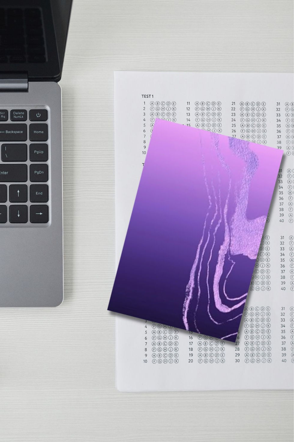 Thumbnail: Dark Purple Journal | Lined Notebook for Writing