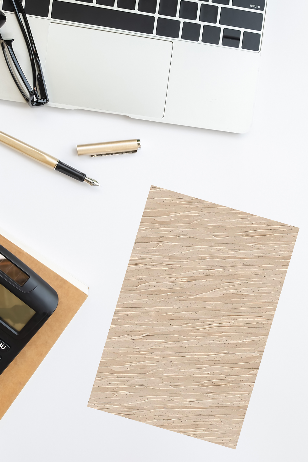 Thumbnail: Vintage Paper Bullet Journal | Dot Grid Notebook