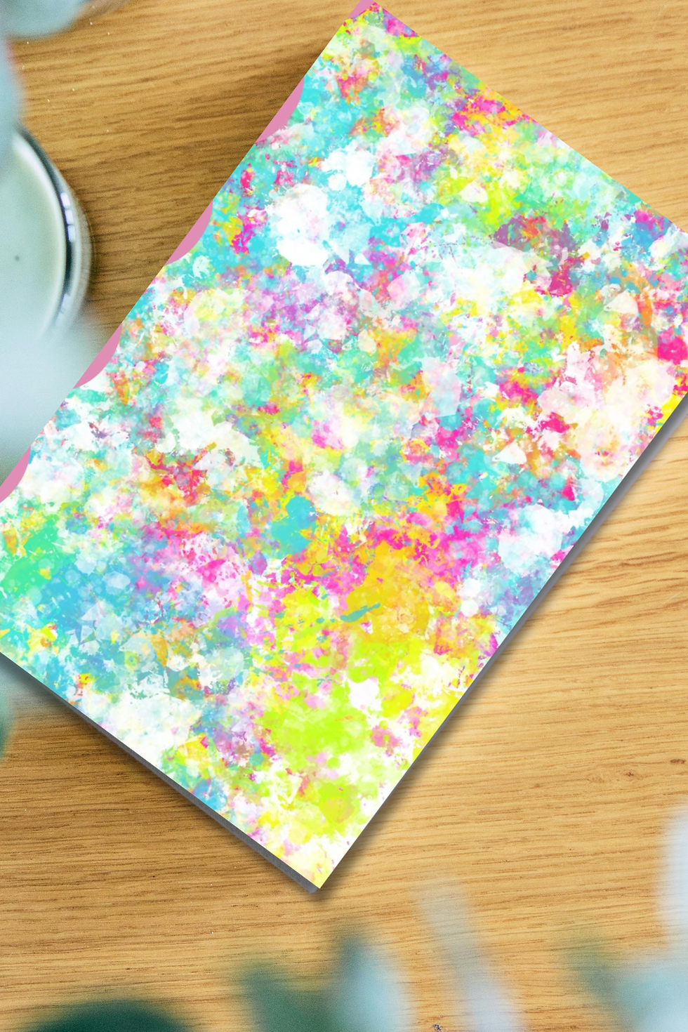 Thumbnail: Spray Paint Bullet Journal | Dot Grid Notebook