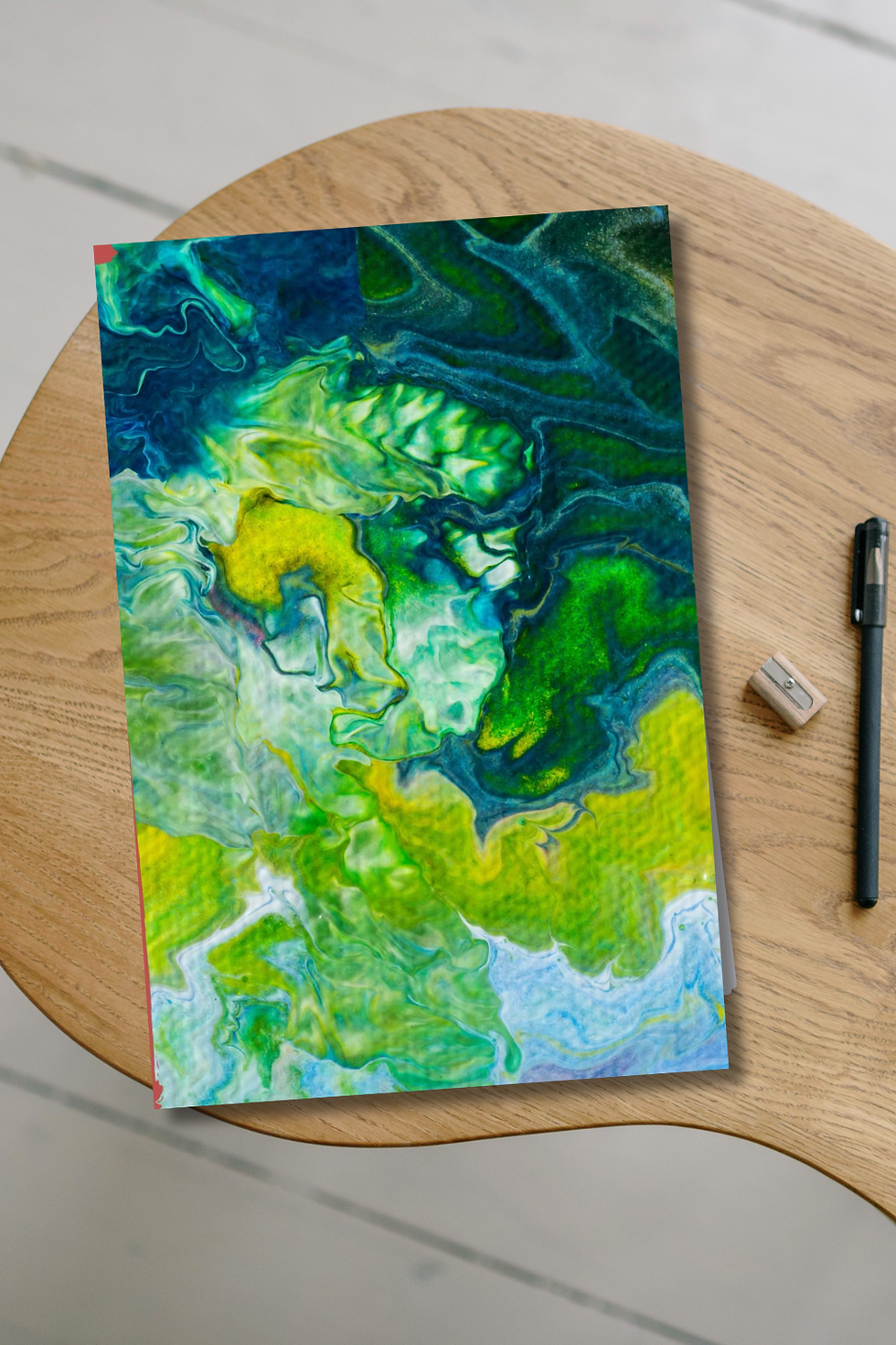 Thumbnail: Paint Mixing Bullet Journal | Dot Grid Notebook