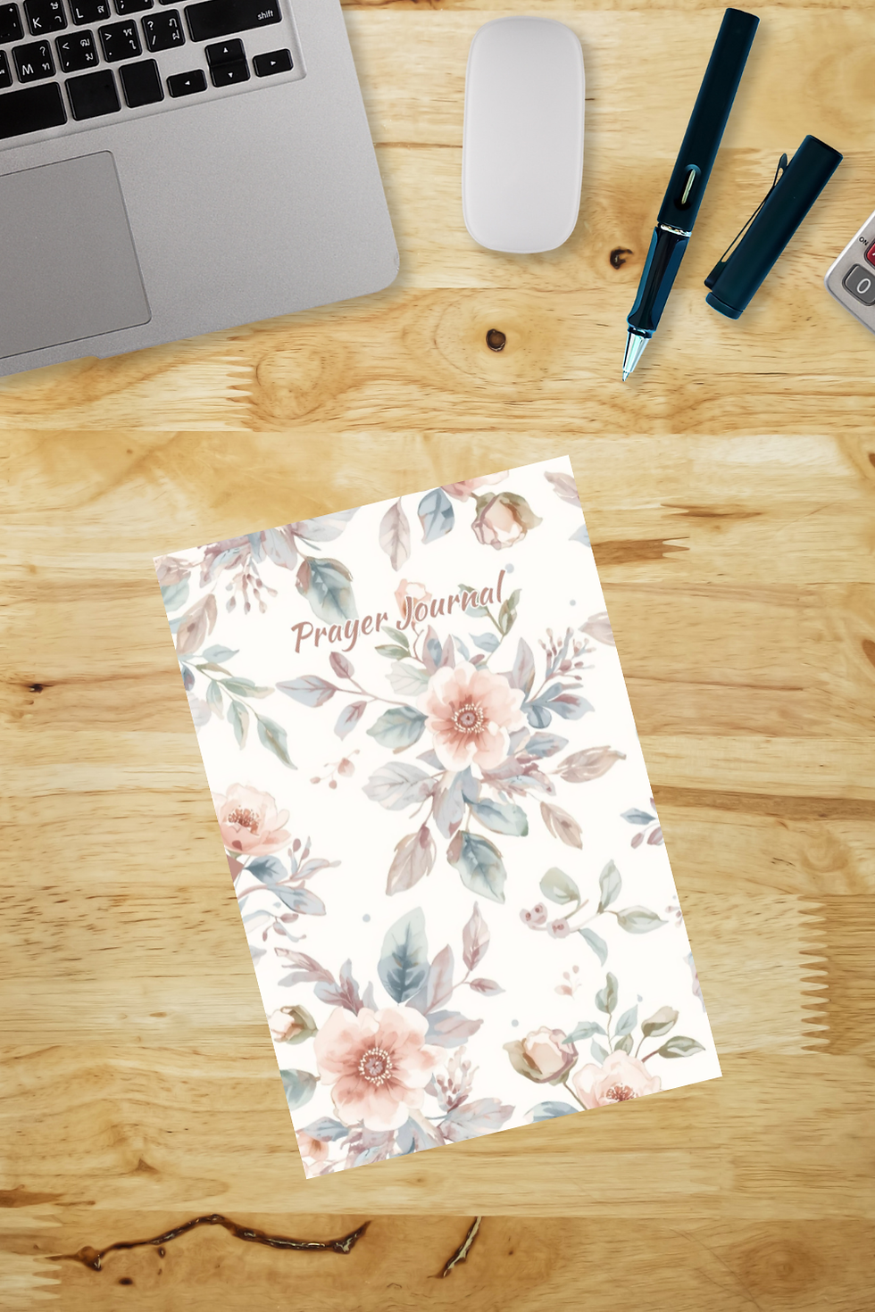 Thumbnail: Watercolor Floral Prayer Journal | Guided Christian Notebook