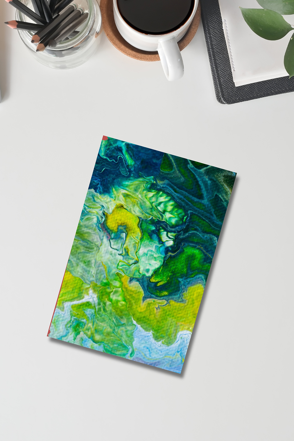 Thumbnail: Paint Mixing Bullet Journal | Dot Grid Notebook