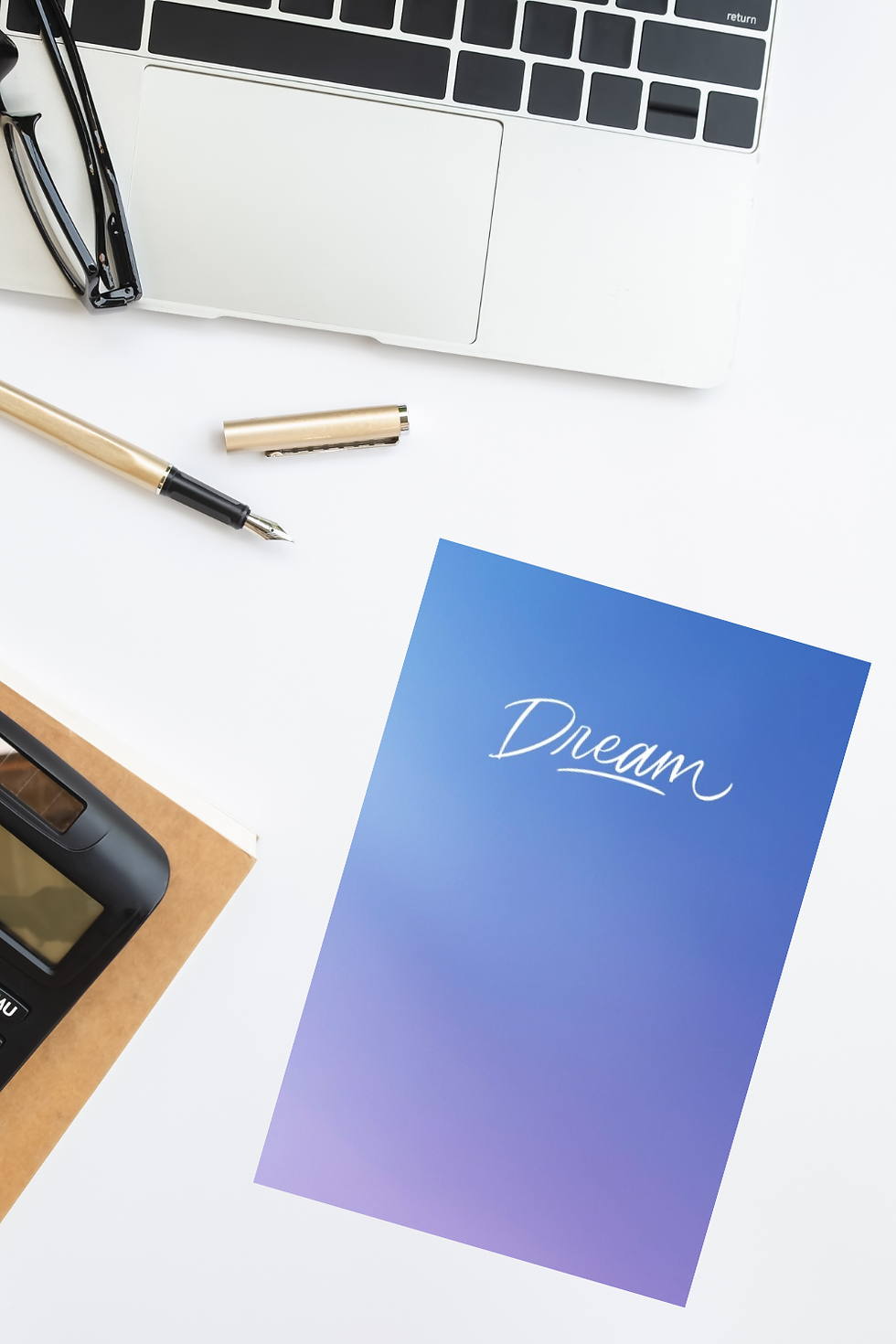 Thumbnail: Soft Ombre Sky Dream Journal | Guided Dream Diary