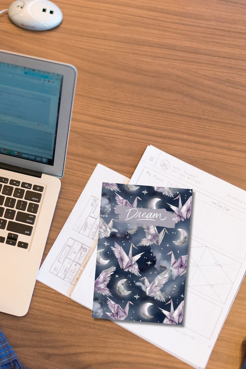 Thumbnail: Origami Cranes Dream Journal | Guided Dream Diary
