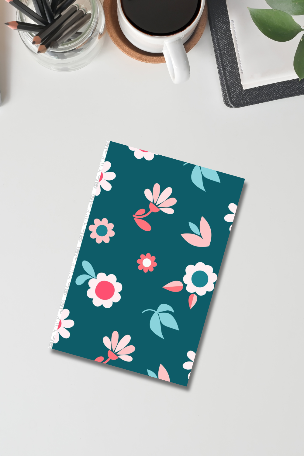 Illustrated Floral Journal | Lined Notebook