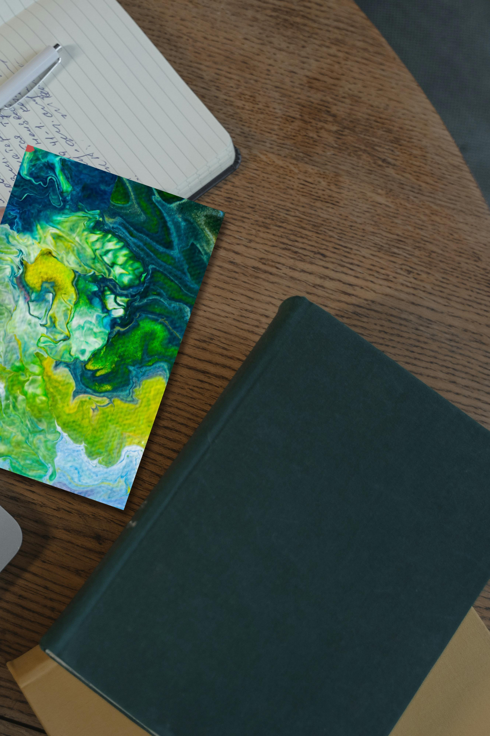 Thumbnail: Paint Mixing Bullet Journal | Dot Grid Notebook