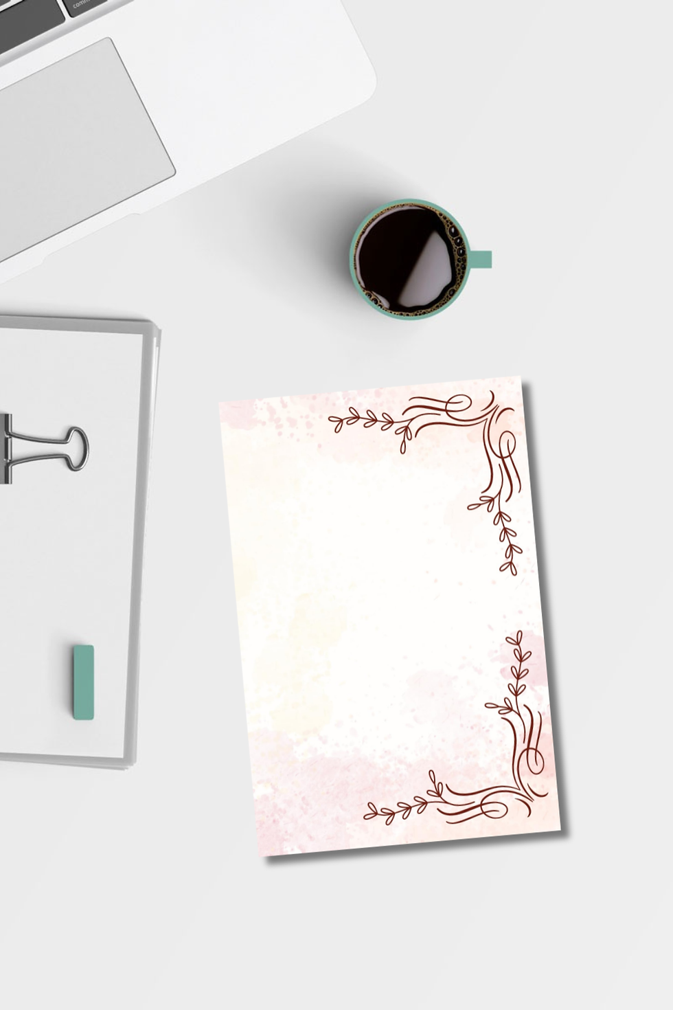Thumbnail: Tan Pattern Bullet Journal | Dot Grid Notebook