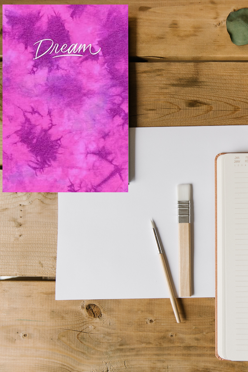 Thumbnail: Purple Tie Dye Dream Journal | Sleep & Dream Diary