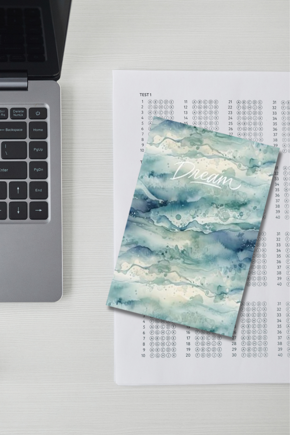Abstract Ocean Dream Journal | Sleep & Dream Diary