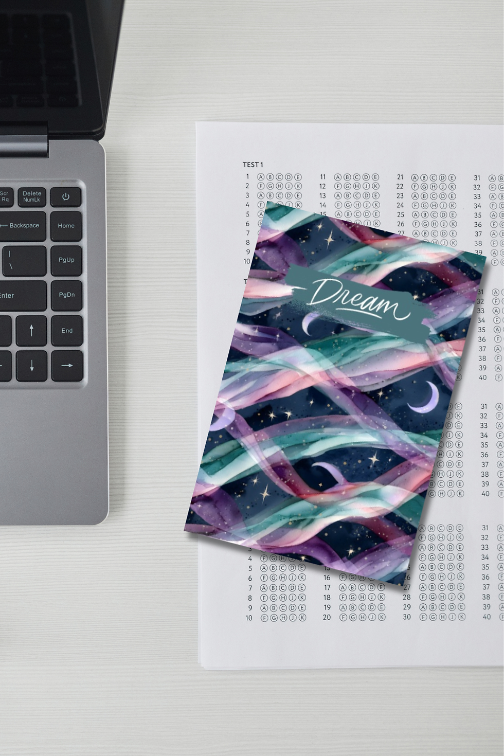 Thumbnail: Aurora Stripes Dream Journal | Guided Dream Diary