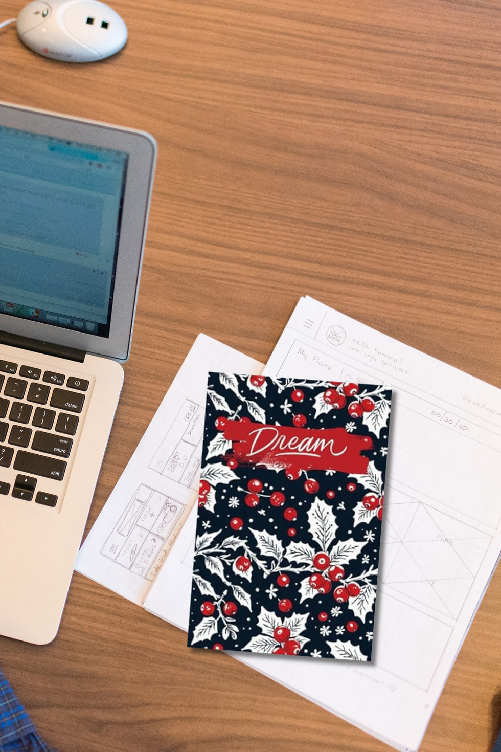 Thumbnail: Winter Berries Dream Journal | Sleep & Dream Diary