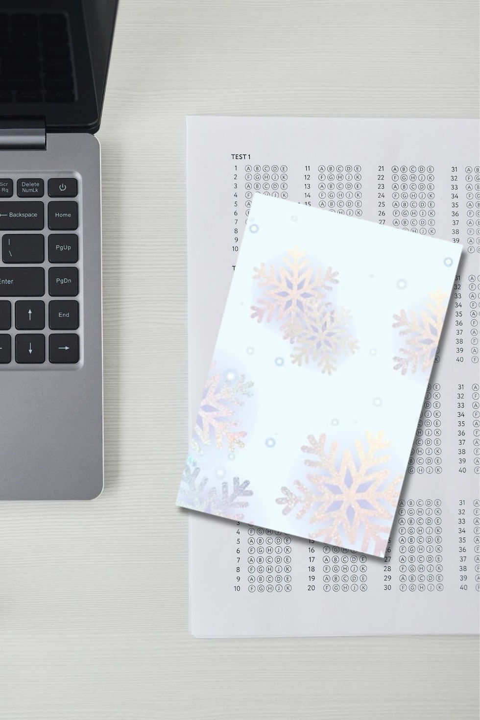 Thumbnail: Snowflake Journal | Winter-Inspired Lined Notebook for Writing