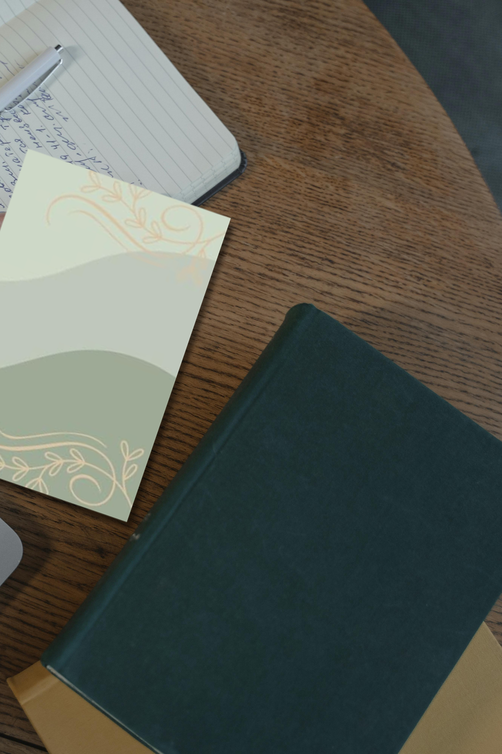 Thumbnail: Earthy Green Bullet Journal | Dot Grid Notebook