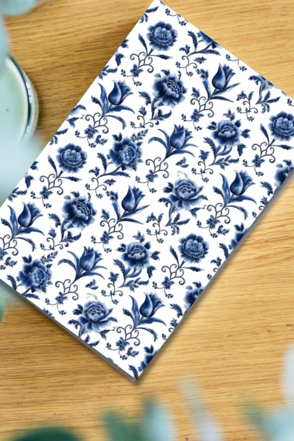 Thumbnail: Dutch Floral Bullet Journal | Dot Grid Notebook