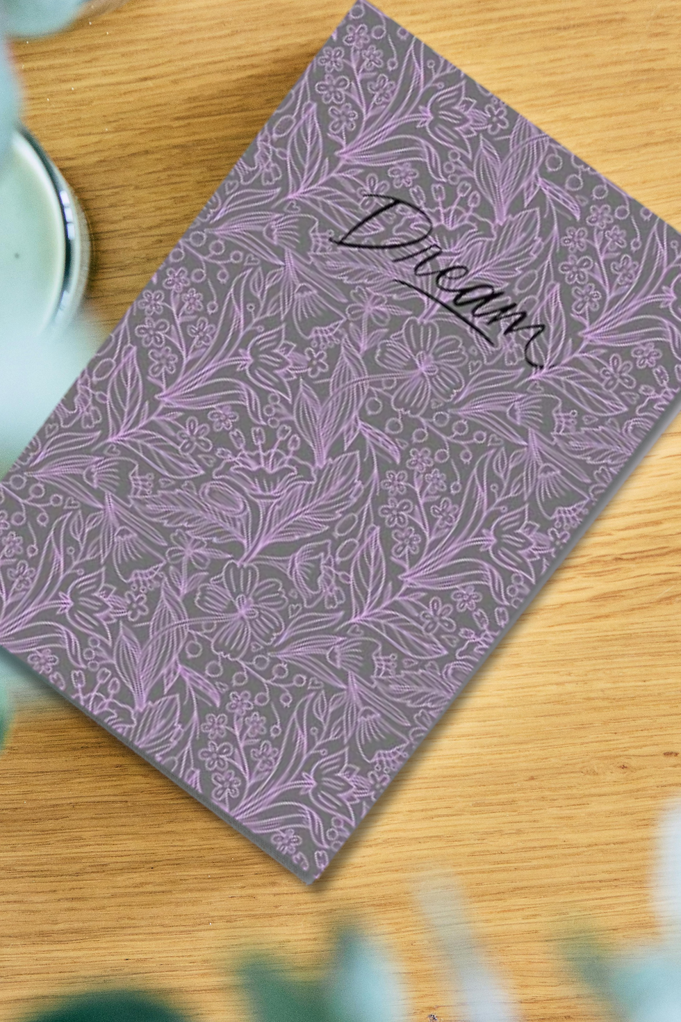 Thumbnail: Purple Floral Dream Journal | Sleep & Dream Diary