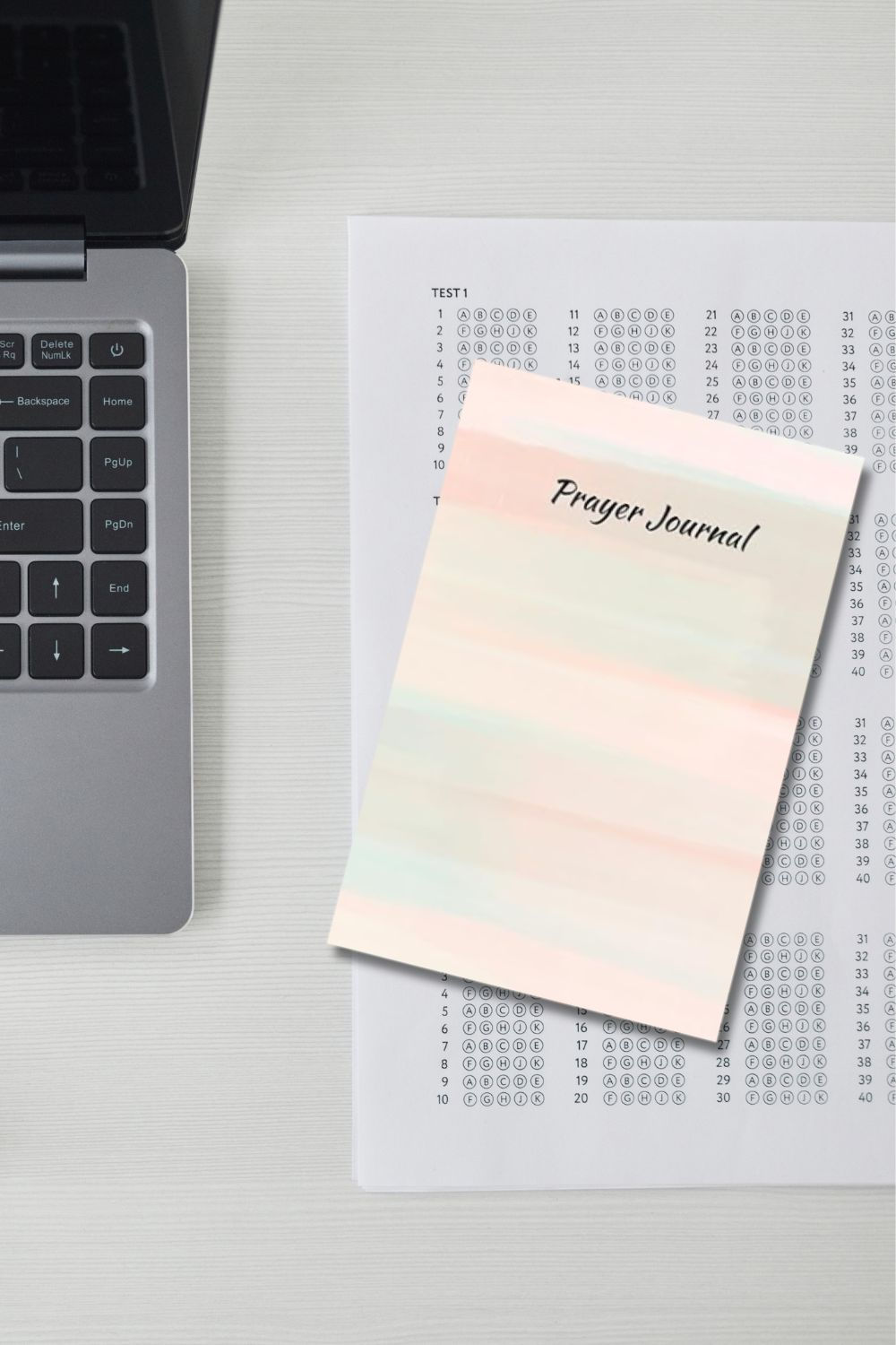 Pastel Stripes Prayer Journal | Guided Christian Journal