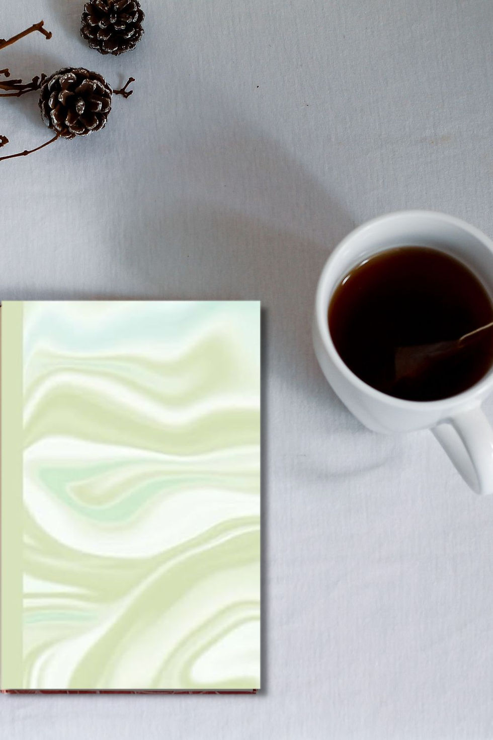 Thumbnail: Light Green Marble Journal | Elegant Lined Notebook for Writing & Journaling