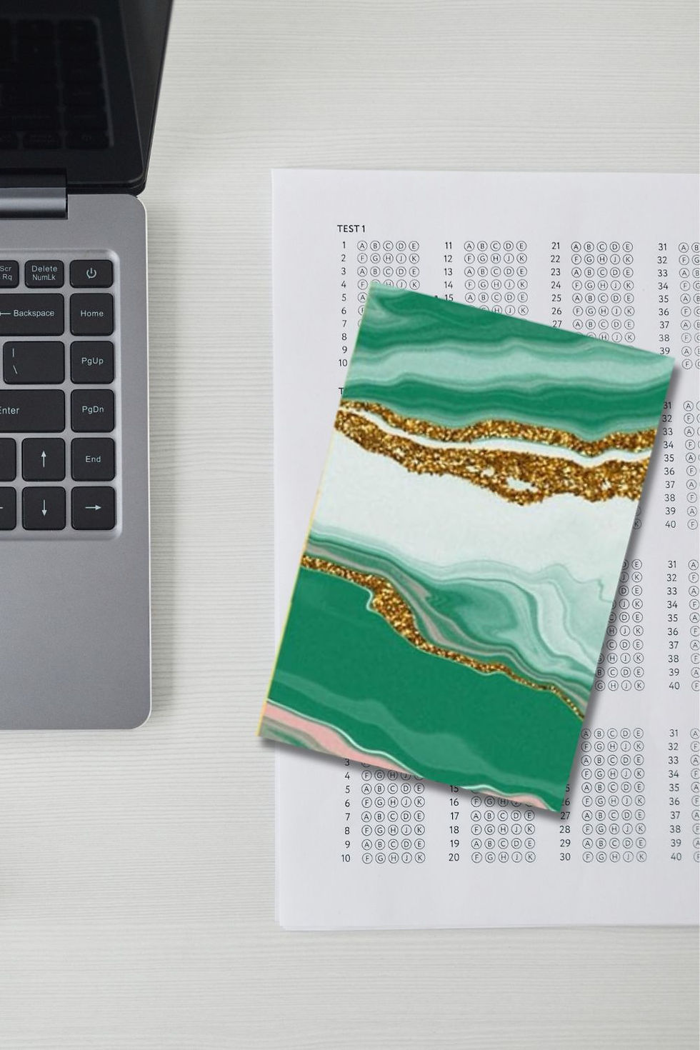 Thumbnail: Emerald Green Marble Journal