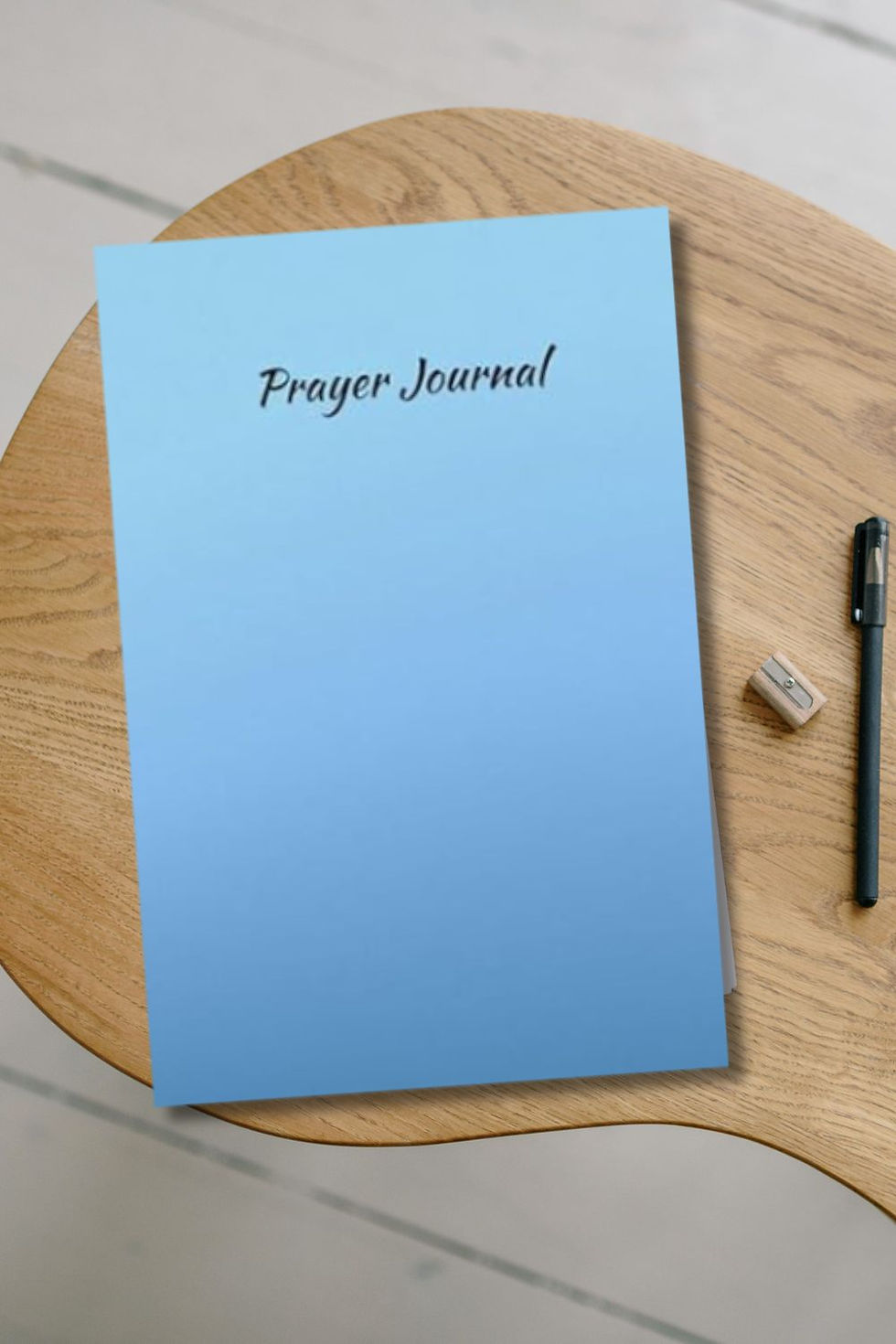 Thumbnail: Ocean Blue Ombre Prayer Journal | Guided Christian Journal