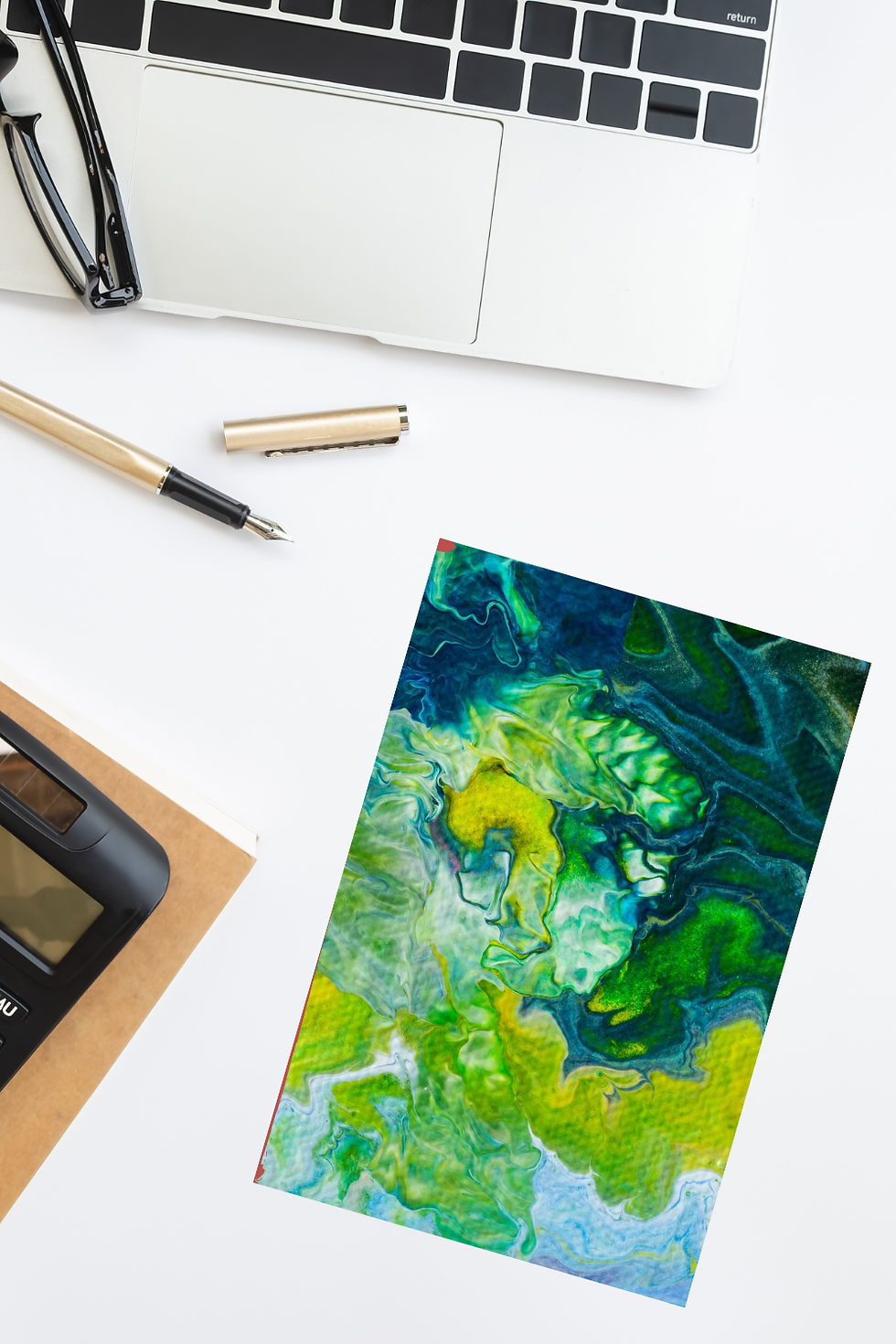 Thumbnail: Paint Mixing Bullet Journal | Dot Grid Notebook
