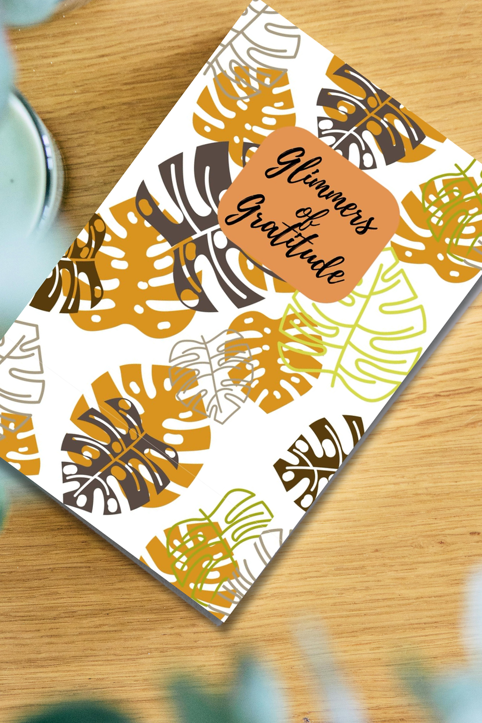 Thumbnail: Autumn Leaves Gratitude Journal | Daily Thankfulness Journal