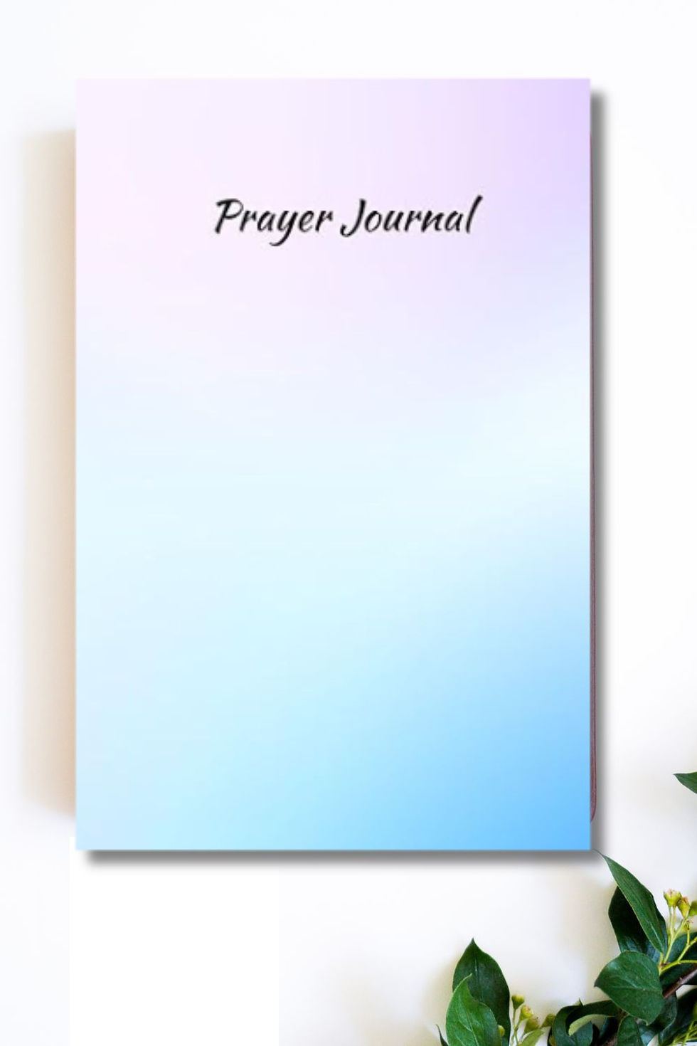 Thumbnail: Purple Blue Prayer Journal | Guided Christian Journal