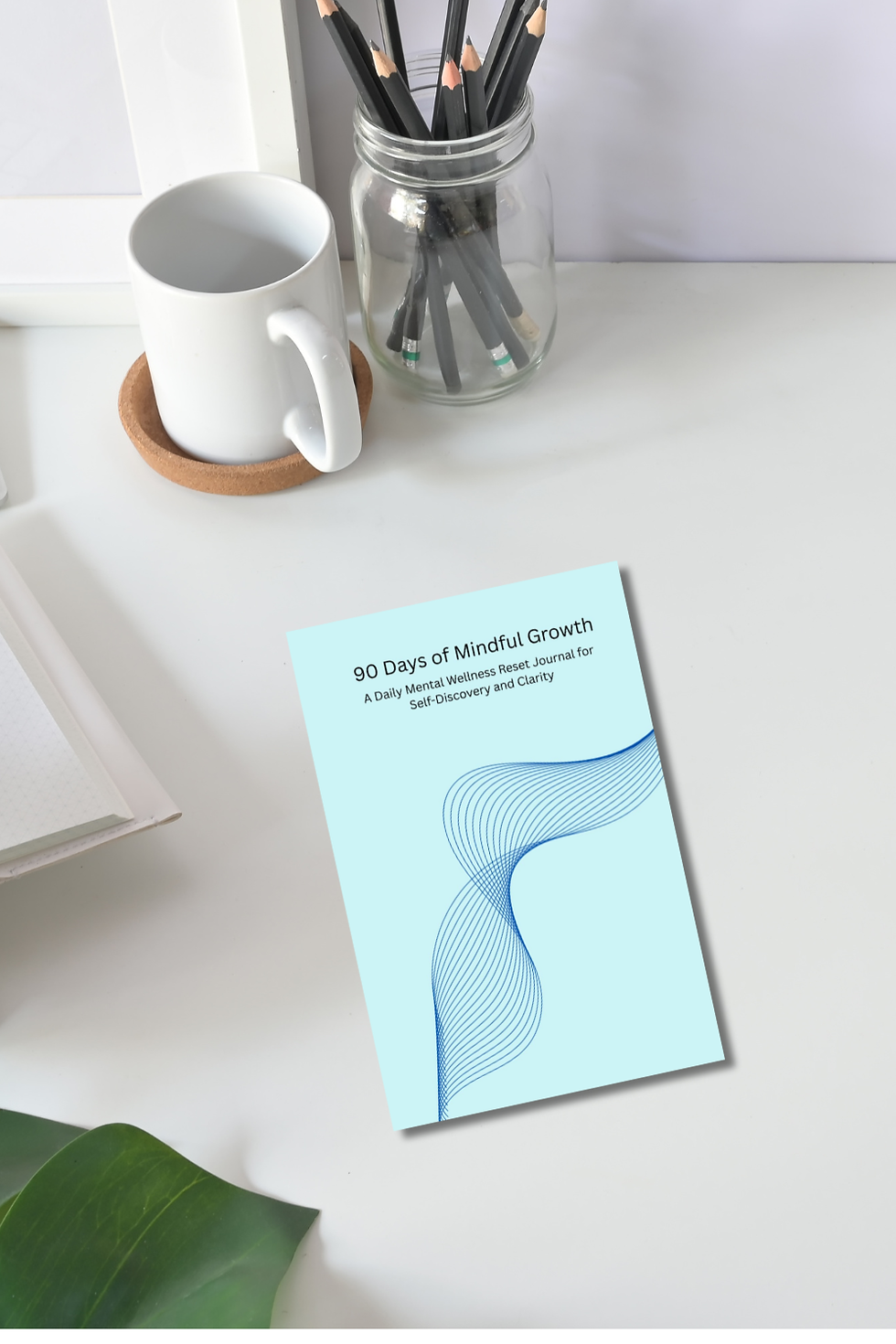 Thumbnail: Light Blue Mindfulness Journal | 90 Days of Mindful Growth