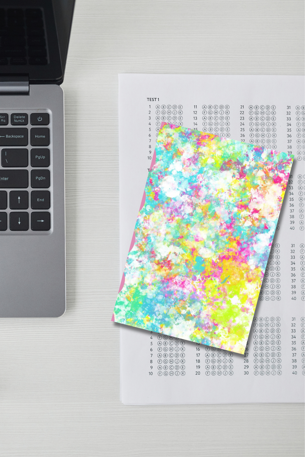 Thumbnail: Spray Paint Bullet Journal | Dot Grid Notebook