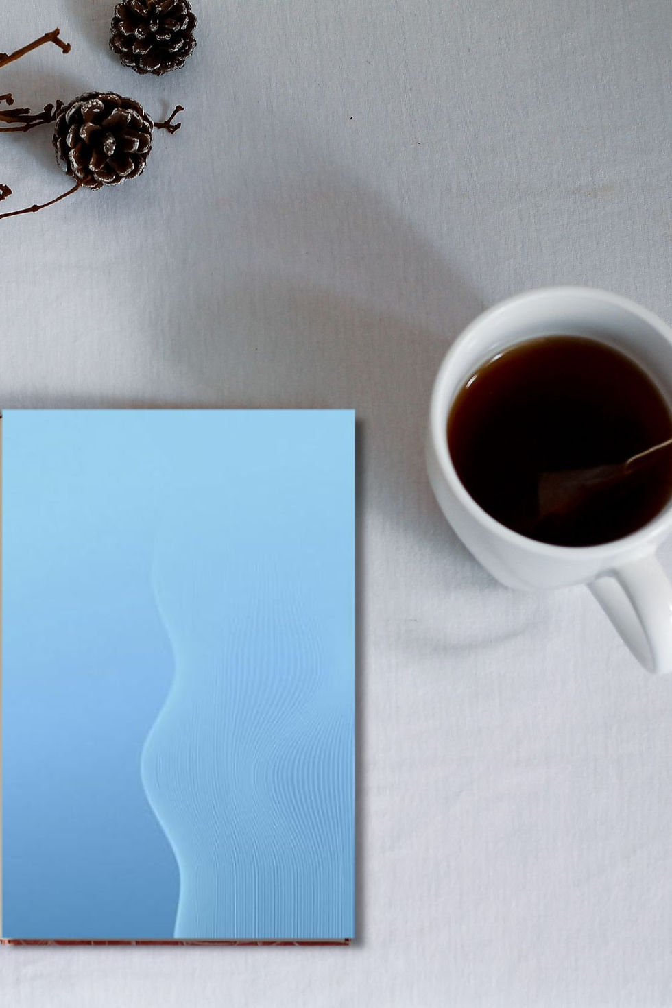 Thumbnail: Blue Accent Journal | Elegant Lined Notebook for Writing & Reflection