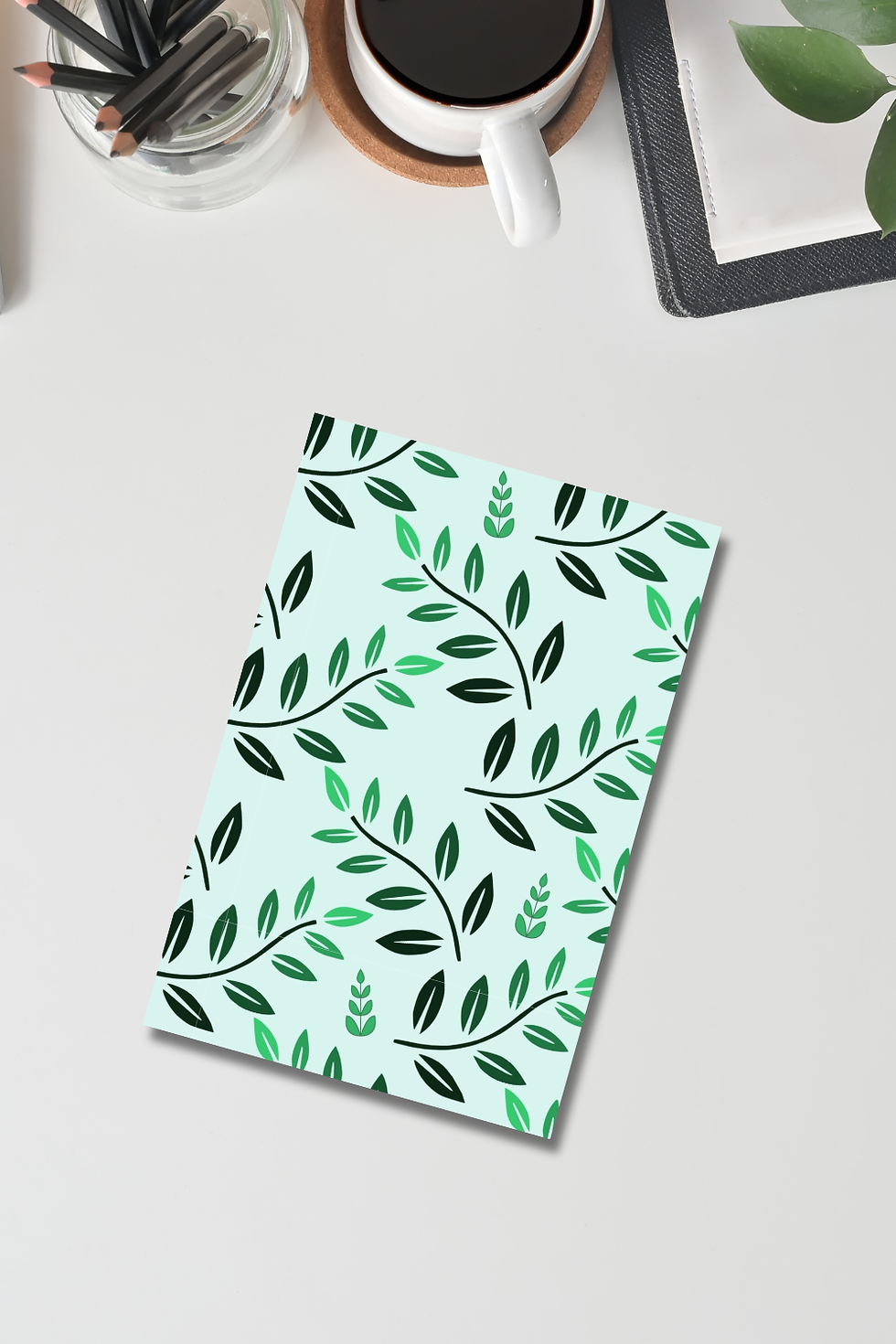 Thumbnail: Minimal Foliage Journal | Lined Notebook