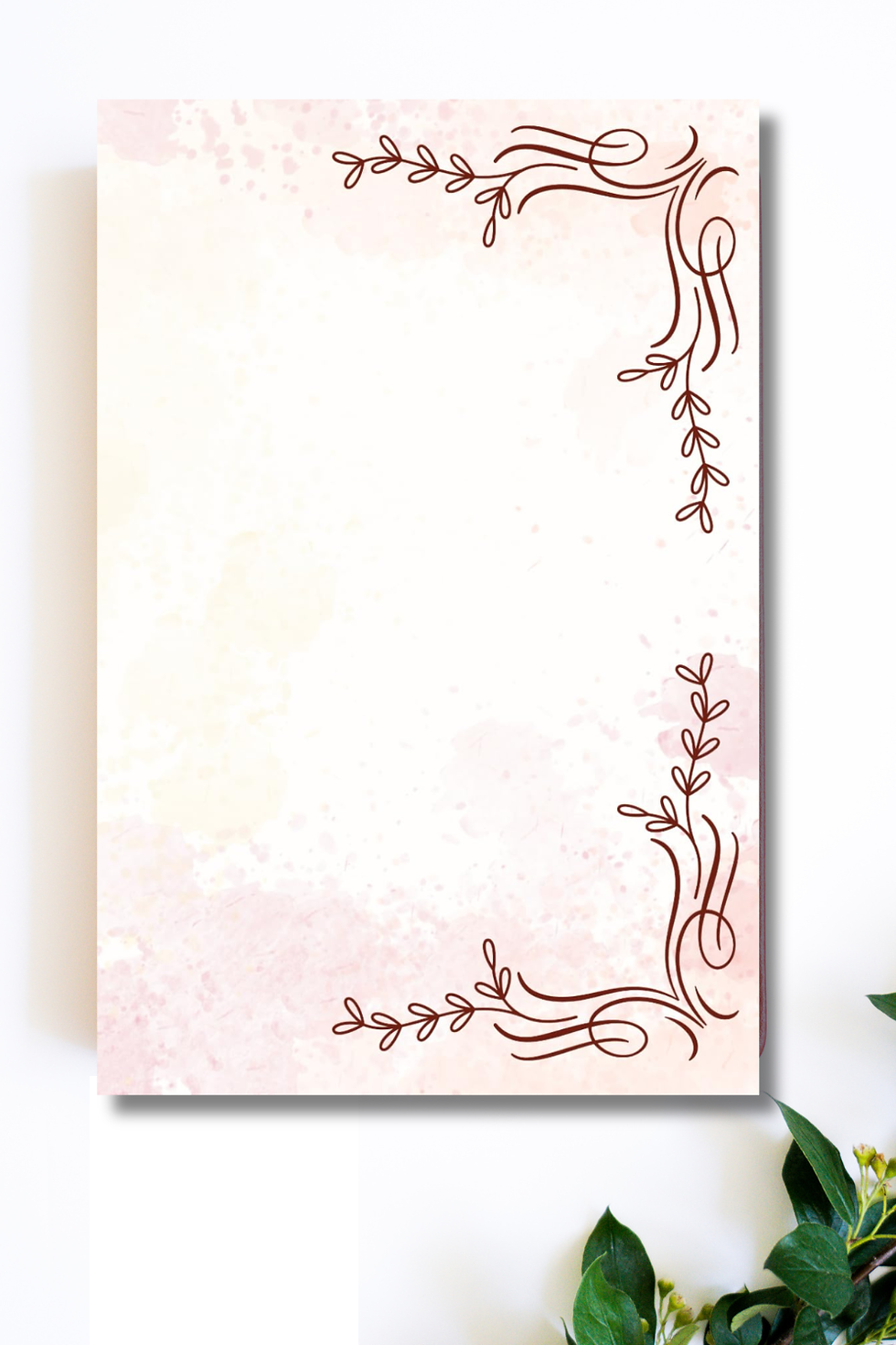 Thumbnail: Tan Pattern Bullet Journal | Dot Grid Notebook