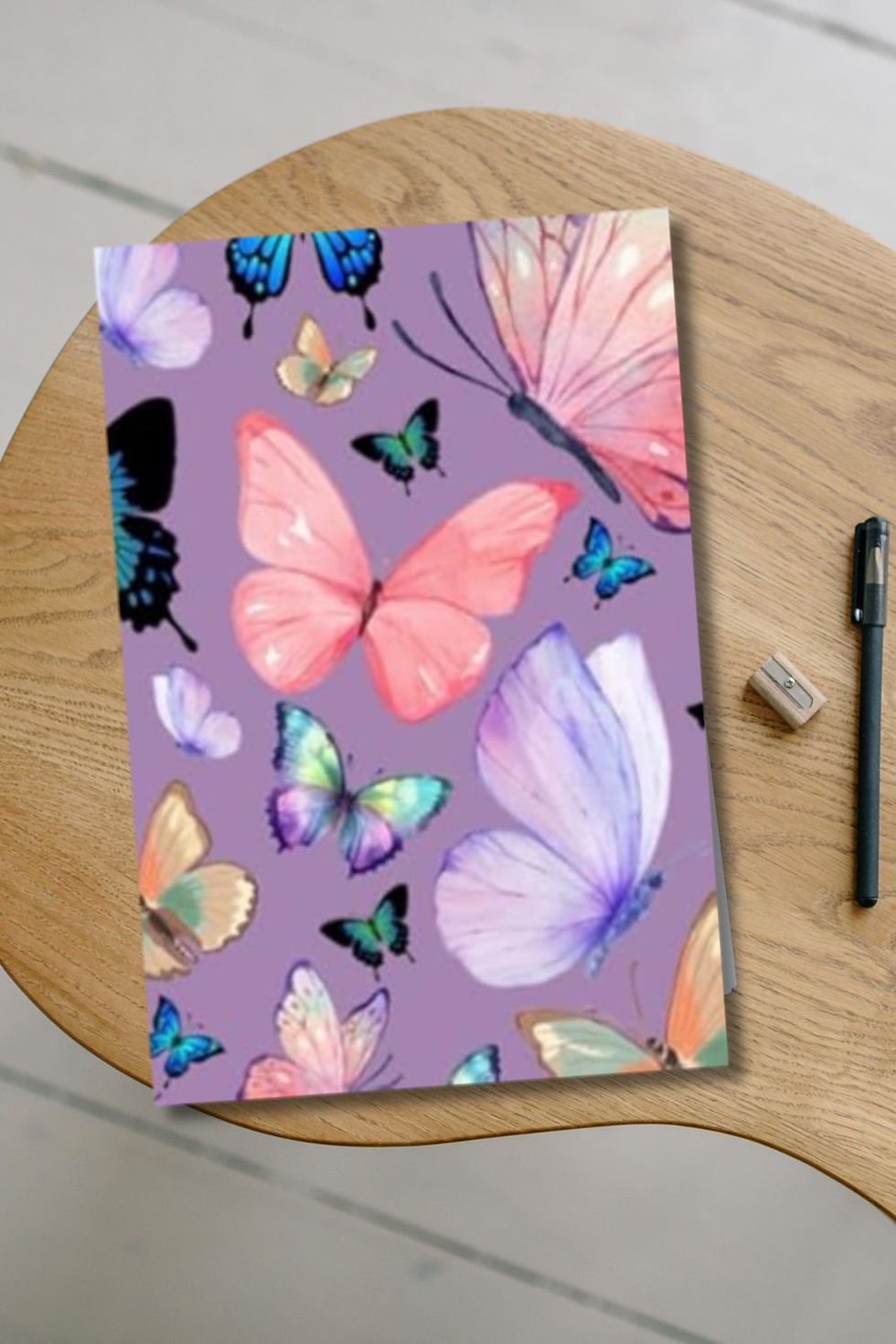 Thumbnail: Watercolor Butterfly Journal | Lined Notebook for Writing & Reflection