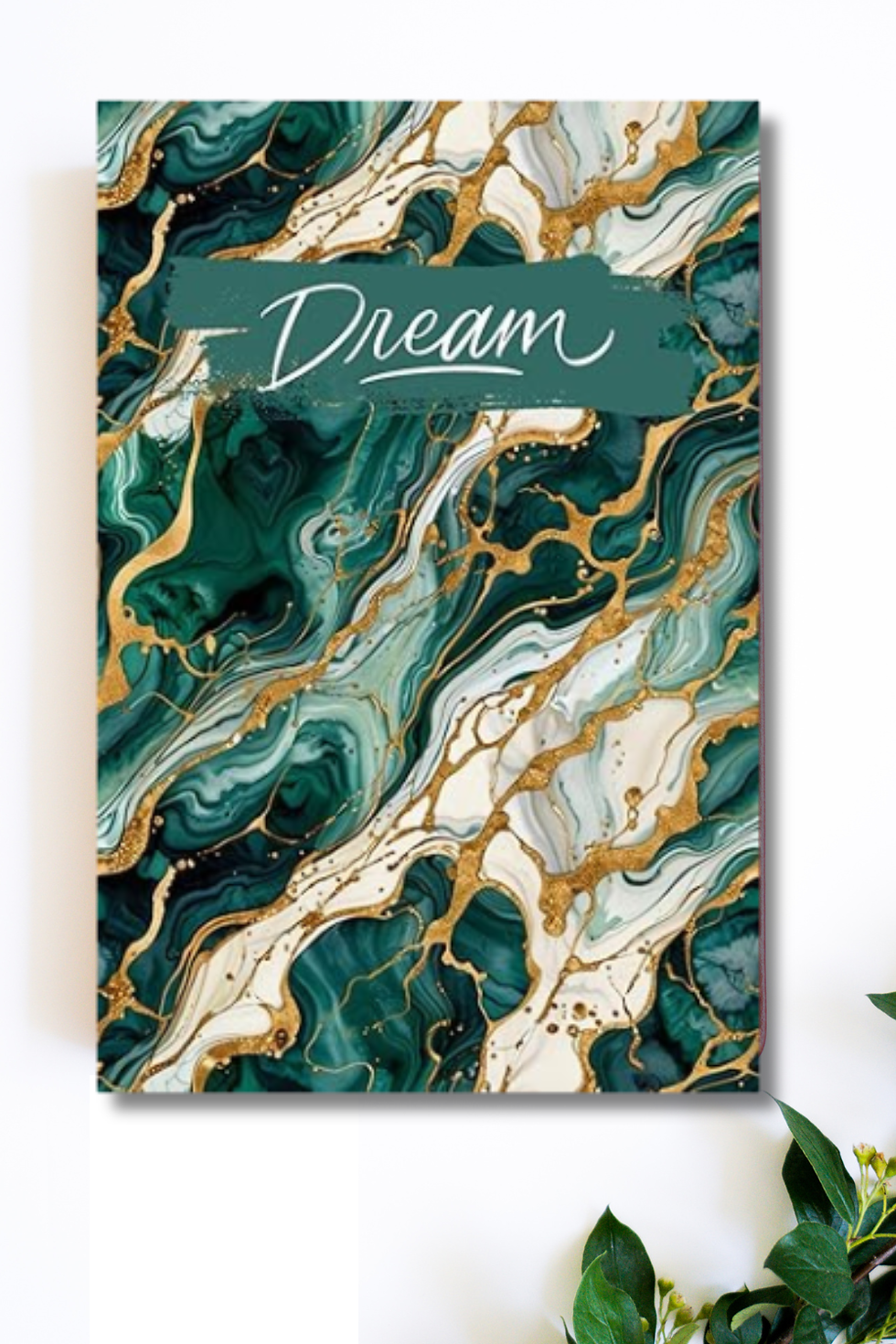 Thumbnail: Green Marble Dream Journal | Sleep & Dream Diary