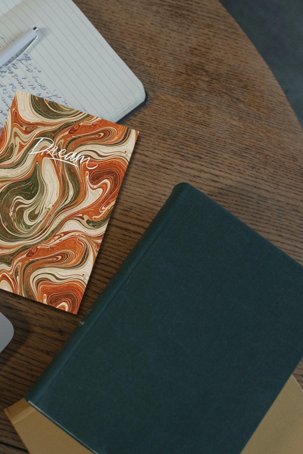 Earth Tone Marble Dream Journal | Sleep & Dream Diary