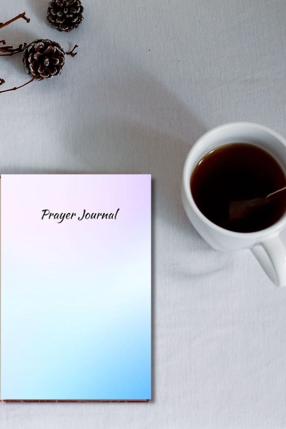 Thumbnail: Purple Blue Prayer Journal | Guided Christian Journal