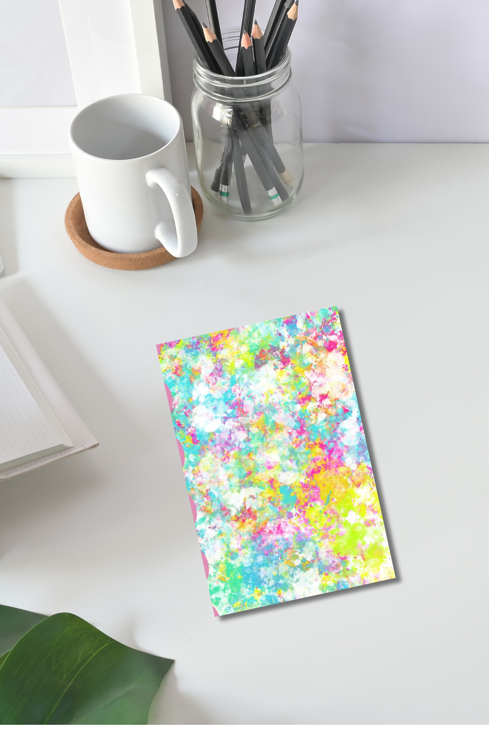 Thumbnail: Spray Paint Bullet Journal | Dot Grid Notebook