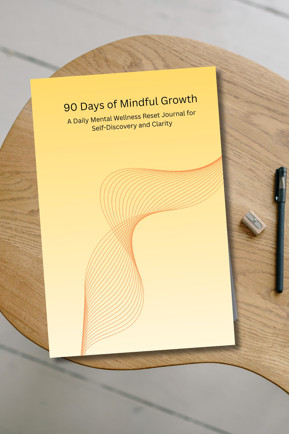Thumbnail: Yellow Mindfulness Journal | 90 Days of Mindful Growth