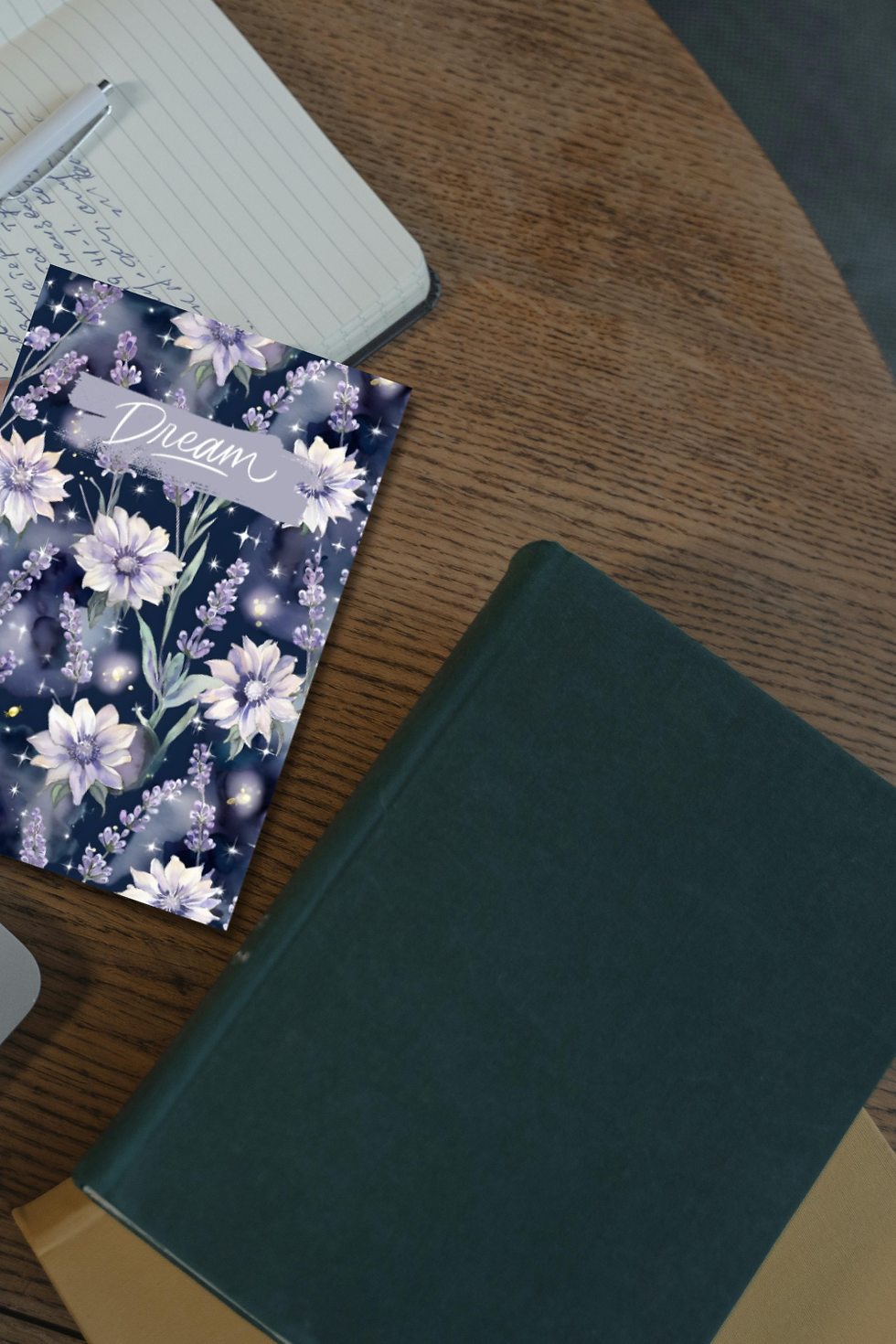 Thumbnail: Moonflowers Lavender Dream Journal | Guided Dream Diary