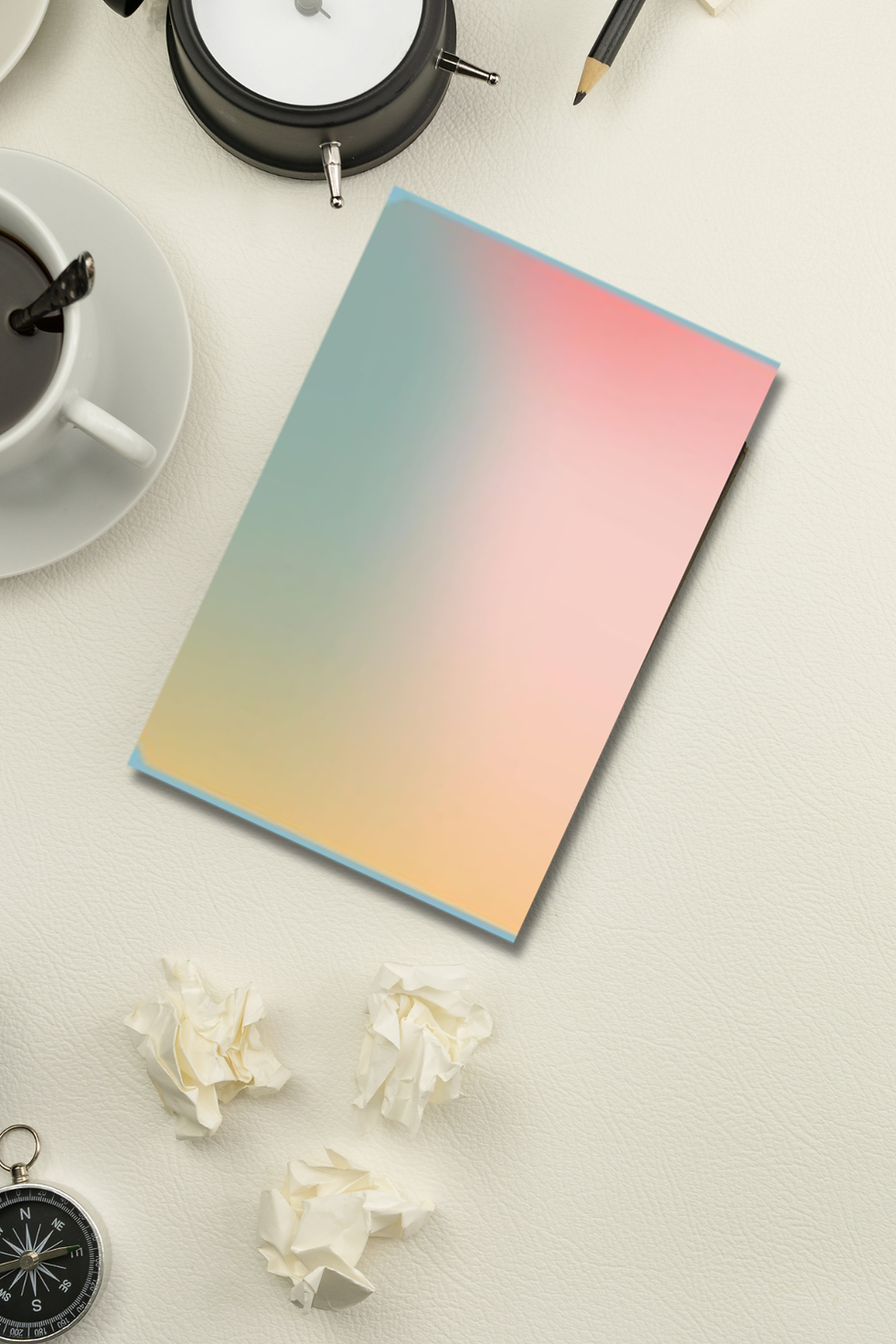 Thumbnail: Pastel Ombre Bullet Journal | Dot Grid Notebook