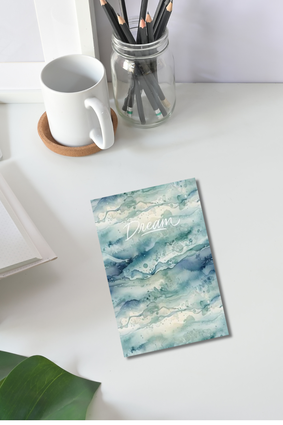 Thumbnail: Abstract Ocean Dream Journal | Sleep & Dream Diary