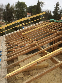 Rénovation couverture tuile.