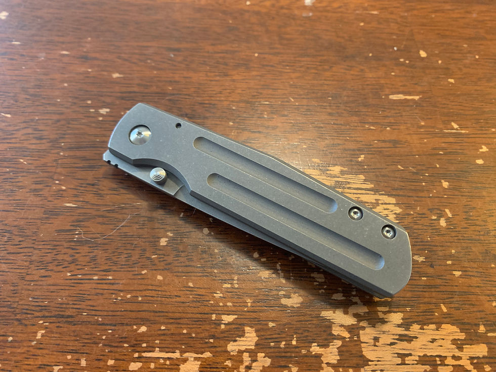 Thumbnail: XX double hollow grind and thumbstuds  